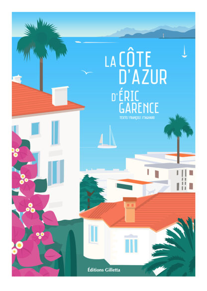 Cou_La Côte d'Azur d'Eric Garence-tourisme-méditerranée-riviera-bilingue