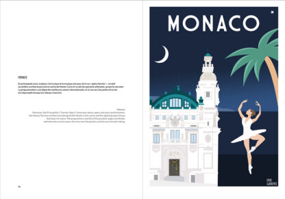 La Côte d'Azur d'Eric Garence-tourisme-méditerranée-monaco-edition bilingue
